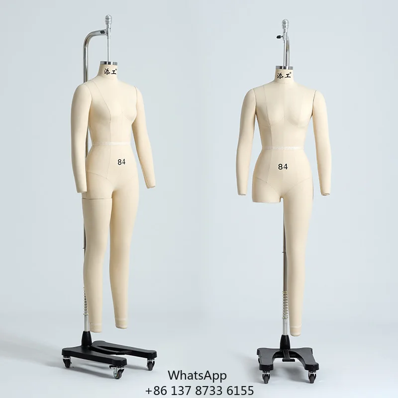 Realistic Standing Fabric Full Body Female Adult Dress Form Mannequin With Adjustable Shoulder
Realistic Standing Fabric Full Body Female Adult Dress Form Mannequin With Adjustable Shoulder