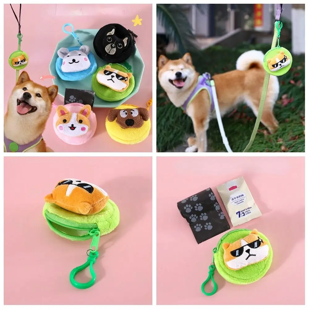 Zipper Plush Dog Coin Purse Casual Cartoon Korean Style Dog Poop Bag Storage Bag Bag Pendant Gift
Zipper Plush Dog Coin Purse Casual Cartoon Korean Style Dog Poop Bag Storage Bag Bag Pendant Gift