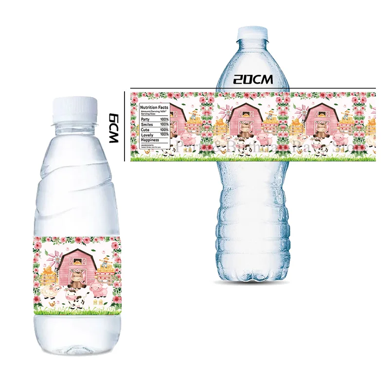 20x6cm Jungle Animal Water Bottle Stickers Label Farm Wild One Birthday Party Bottle Wraps Baby Shower Safari Party Favor
20x6cm Jungle Animal Water Bottle Stickers Label Farm Wild One Birthday Party Bottle Wraps Baby Shower Safari Party Favor