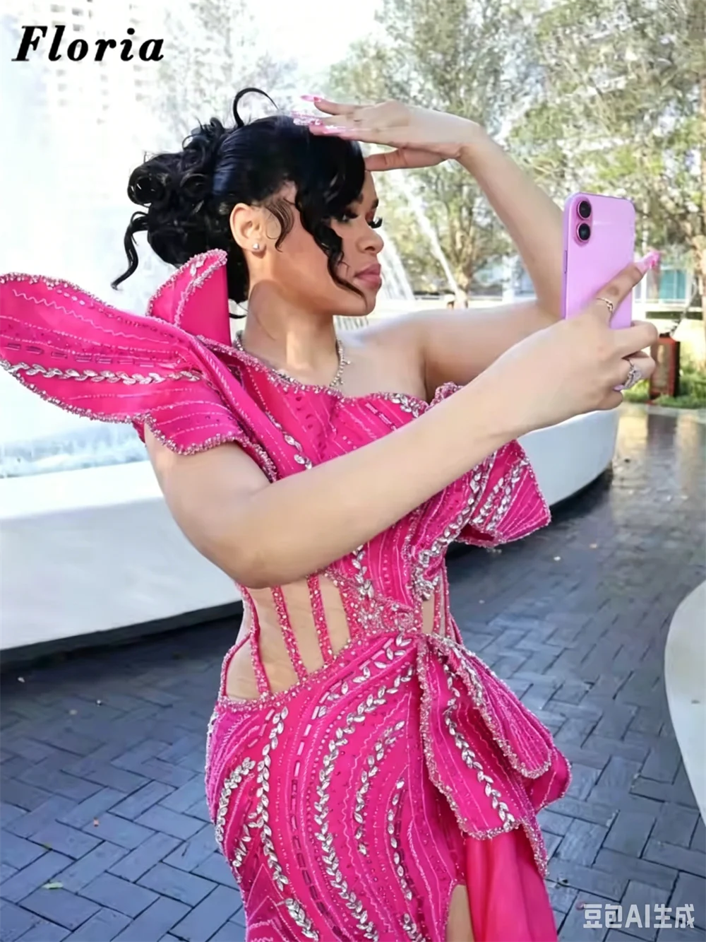 New Elegant Fuchsia Evening Dresses Vestidos De Gala Split Side Formal Occasion Dress Customized Beaded Prom Party Gowns 2026
New Elegant Fuchsia Evening Dresses Vestidos De Gala Split Side Formal Occasion Dress Customized Beaded Prom Party Gowns 2026