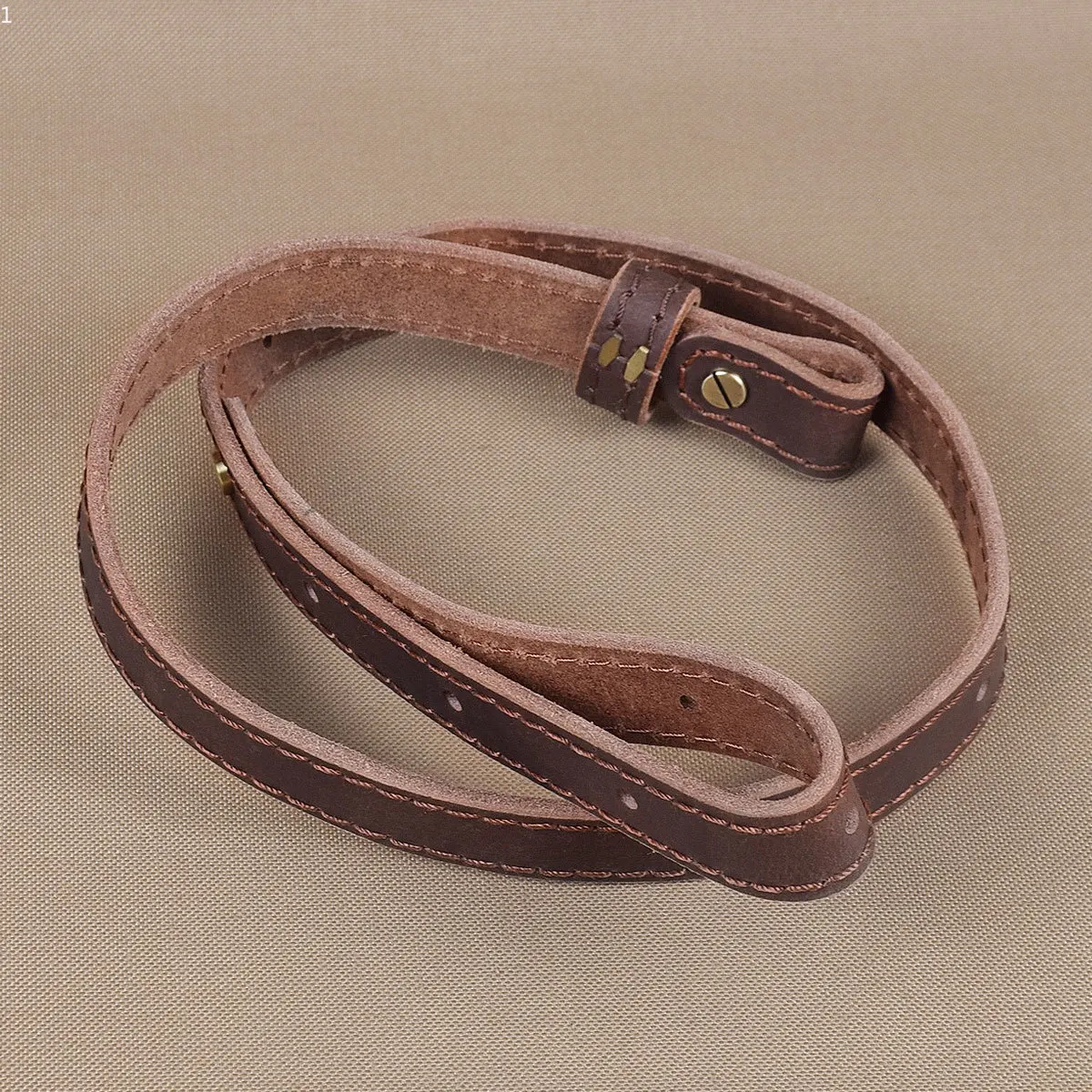 Leather Sling Strap Genuine Swivel Mount Belt Hide Adjustable Quick Detachable Sling Adapter Buffalo Hide Leather 1Inch wide
Leather Sling Strap Genuine Swivel Mount Belt Hide Adjustable Quick Detachable Sling Adapter Buffalo Hide Leather 1Inch wide