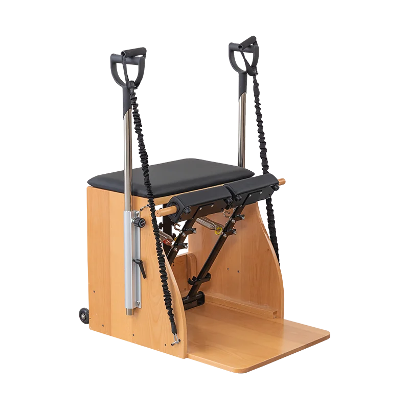 DEREN Pilates Combo Chair Body Balance Step Chair With Arm Loops
DEREN Pilates Combo Chair Body Balance Step Chair With Arm Loops
