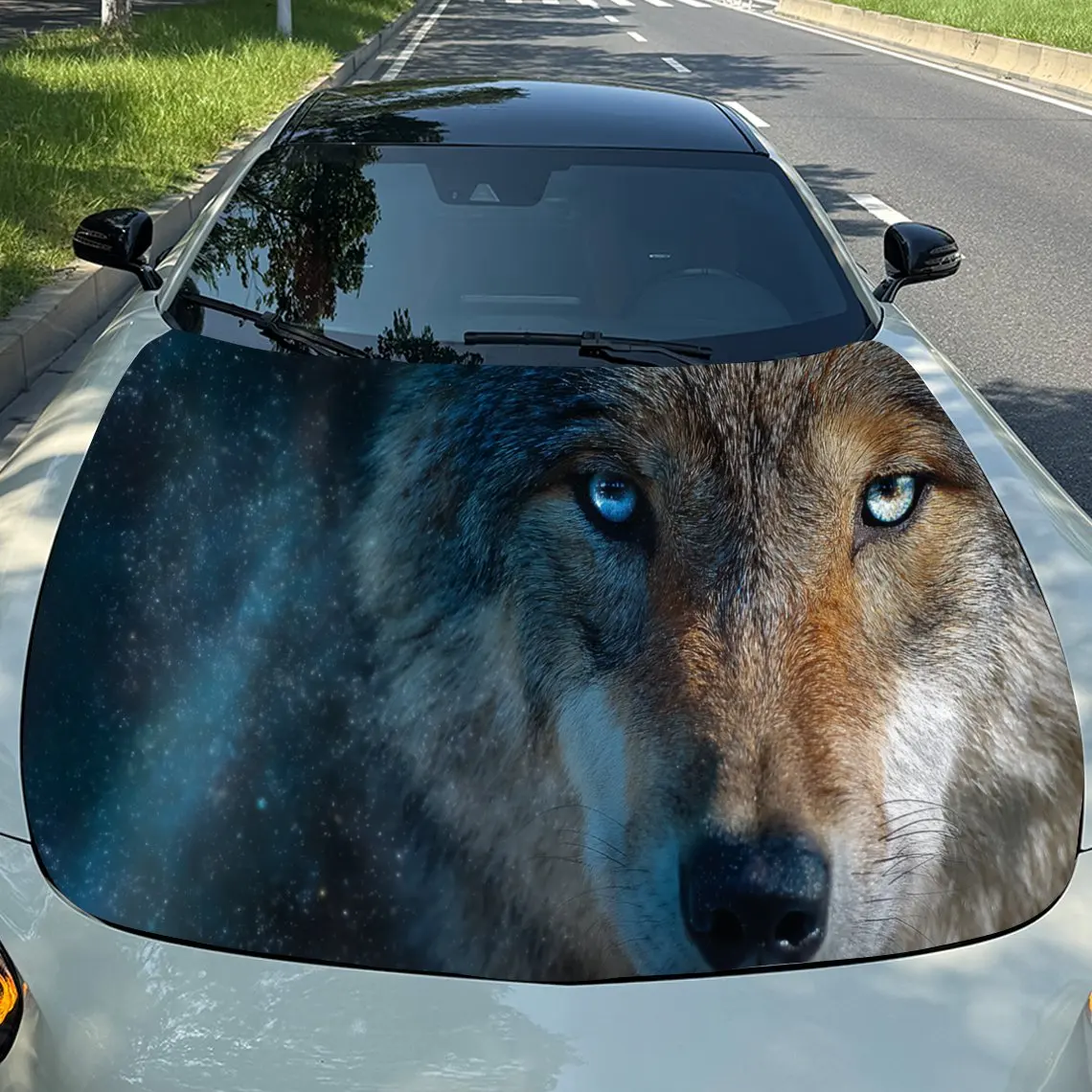Graceful Wolf Car Hood Stickers - Self-Adhesive, Waterproof and Durable Vinyl Wrap, Decorate And Protect Your Car - The Gift For
Graceful Wolf Car Hood Stickers - Self-Adhesive, Waterproof and Durable Vinyl Wrap, Decorate And Protect Your Car - The Gift For