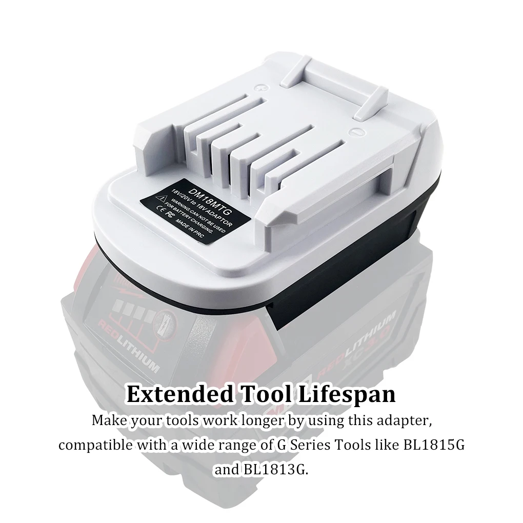 Battery Adapter For Makita 18V Li-Ion Battery Convert to For Makita G Li-ion Battery Power Tools BL1813G BL1811G BL1815G BL1820G
Battery Adapter For Makita 18V Li-Ion Battery Convert to For Makita G Li-ion Battery Power Tools BL1813G BL1811G BL1815G BL1820G