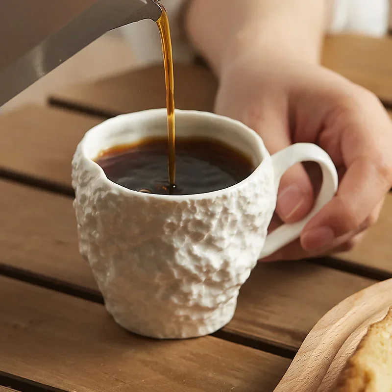 Rock Pattern Creative Coffee Cup, Western Restaurant Water Cup, High-Grade Light, Luxury Milk Cup
Rock Pattern Creative Coffee Cup, Western Restaurant Water Cup, High-Grade Light, Luxury Milk Cup