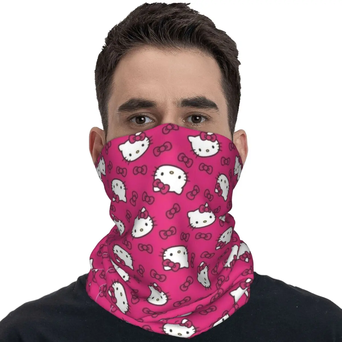 Hello Kitty Balaclava Hunting Fishing Tactical Mask Men Vintage Anti-UV Cycling Mask Seamless Soft Scarf Bandana
Hello Kitty Balaclava Hunting Fishing Tactical Mask Men Vintage Anti-UV Cycling Mask Seamless Soft Scarf Bandana