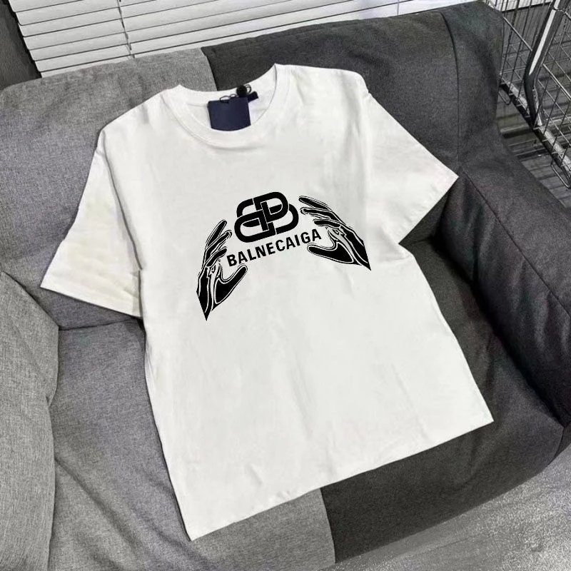 High-quality Men's Summer New Thick Pure Cotton T-shirt, with Printed Design, Stylish, Breathable, and Sweat-absorbing
High-quality Men's Summer New Thick Pure Cotton T-shirt, with Printed Design, Stylish, Breathable, and Sweat-absorbing