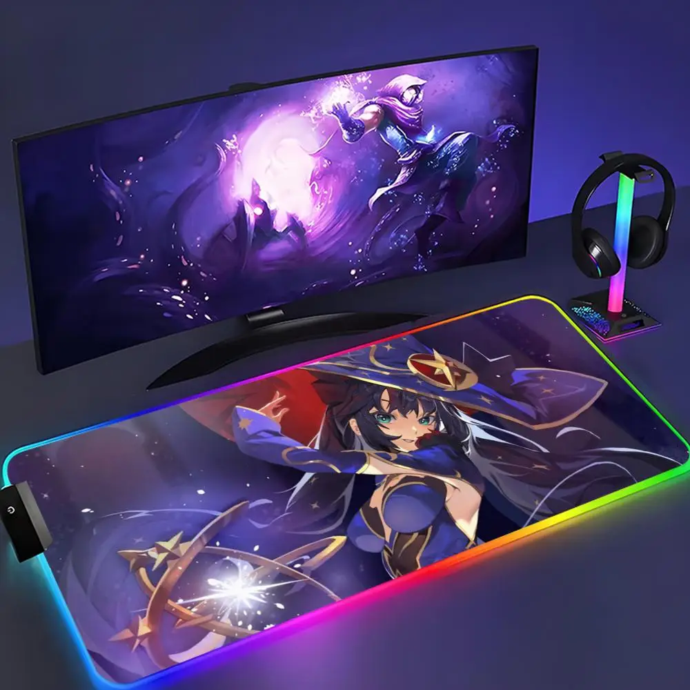 mona gen shin Mouse Pad XXL RGB Mouse Pad Kawaii Gaming Accessories Computer keyboard Large Led Desk Mat Backlight Mousepad
mona gen shin Mouse Pad XXL RGB Mouse Pad Kawaii Gaming Accessories Computer keyboard Large Led Desk Mat Backlight Mousepad