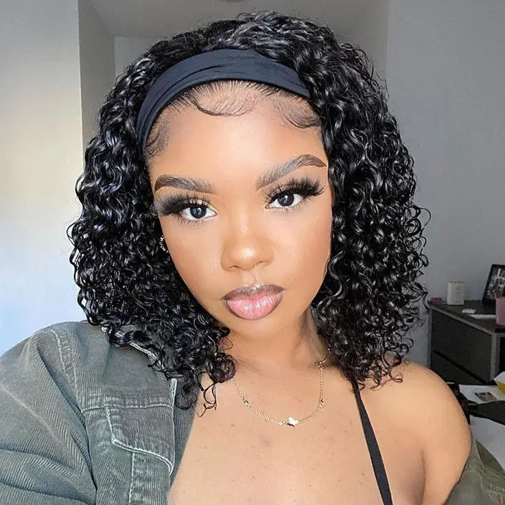 T1B30 Headband Wig Natural Black Color Wigs 150% Remy Brazilian Human Hair 14 Inch Medium Brown Wigs for Women
T1B30 Headband Wig Natural Black Color Wigs 150% Remy Brazilian Human Hair 14 Inch Medium Brown Wigs for Women