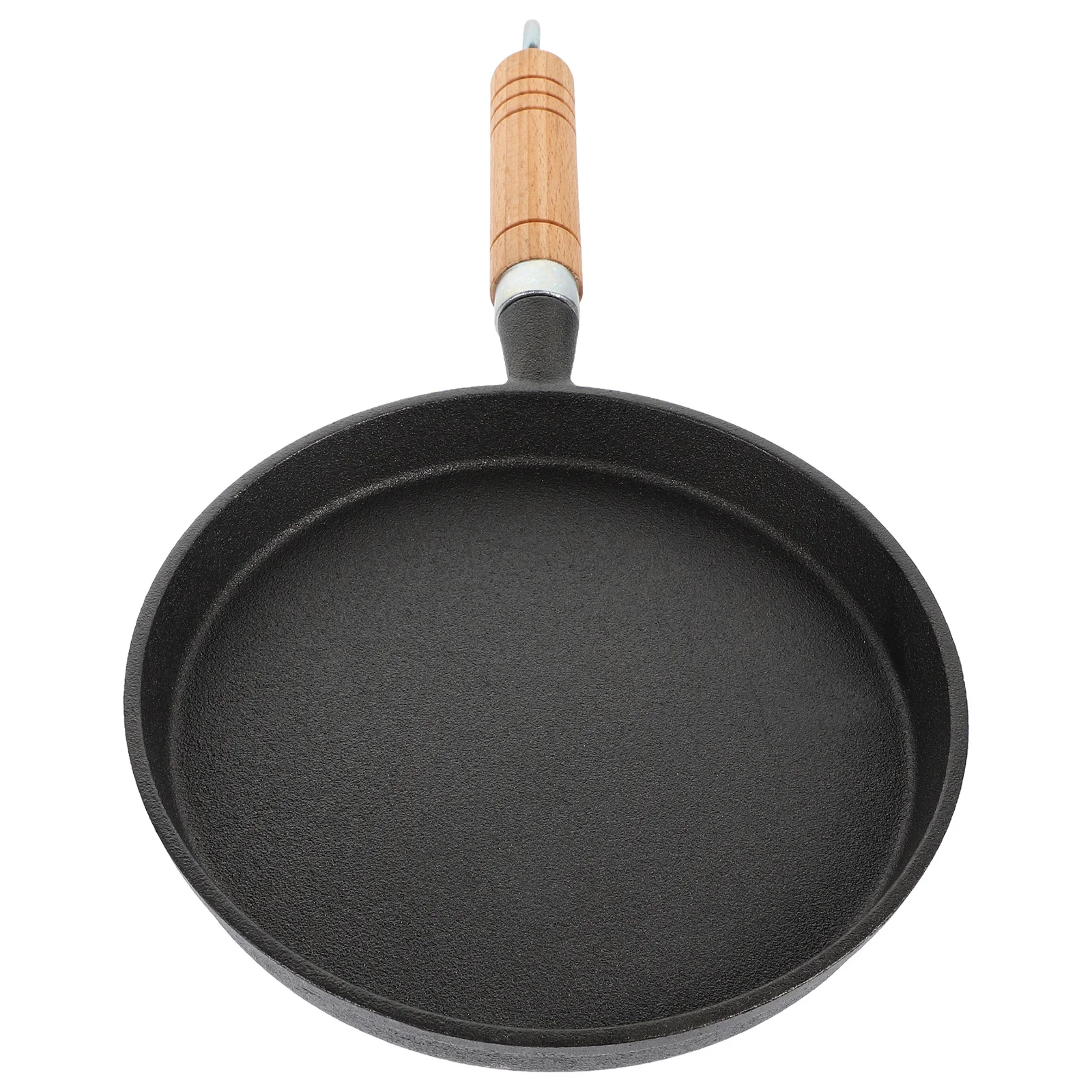 Nonstick Crepe Pan with Side Handles Iron Wood Construction for Eggs Steak Pancakes Breakfast Cooking Portable Frying Pan
Nonstick Crepe Pan with Side Handles Iron Wood Construction for Eggs Steak Pancakes Breakfast Cooking Portable Frying Pan