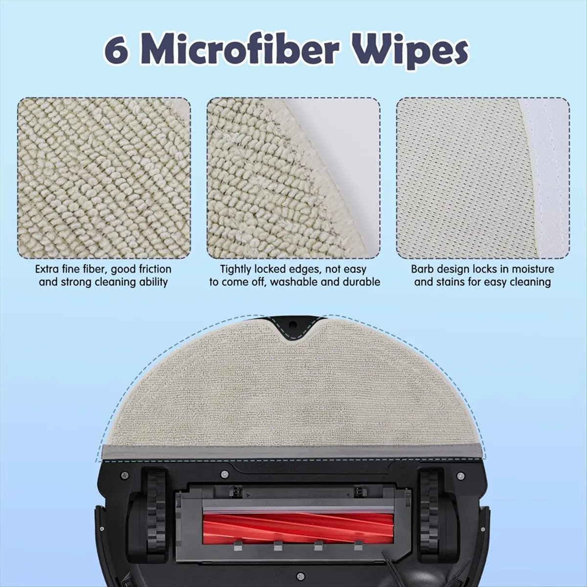 Accessories Kit Replacement Compatible for + / Max+ Robot Vacuum, Main Brush, Mop Cloth Pads,Vacuum Bags
Accessories Kit Replacement Compatible for + / Max+ Robot Vacuum, Main Brush, Mop Cloth Pads,Vacuum Bags