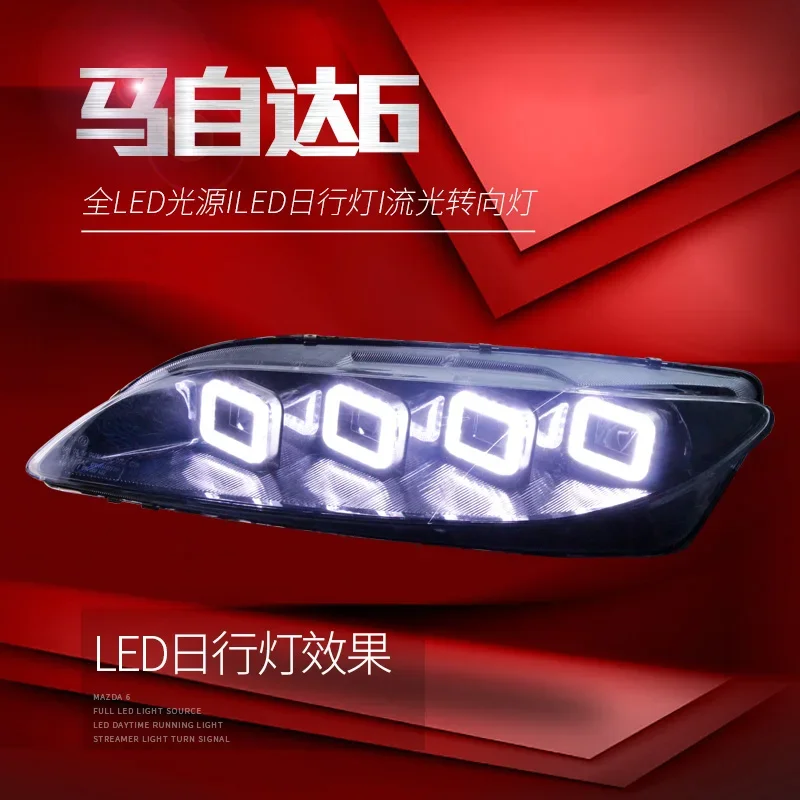 Фары в сборе для Mazda 6 2003-2015 DRL дневные ходовые огни фары светодиодные биксеноновые лампы противотуманные фары тюнинг автомобильные аксессуары
Фары в сборе для Mazda 6 2003-2015 DRL дневные ходовые огни фары светодиодные биксеноновые лампы противотуманные фары тюнинг автомобильные аксессуары