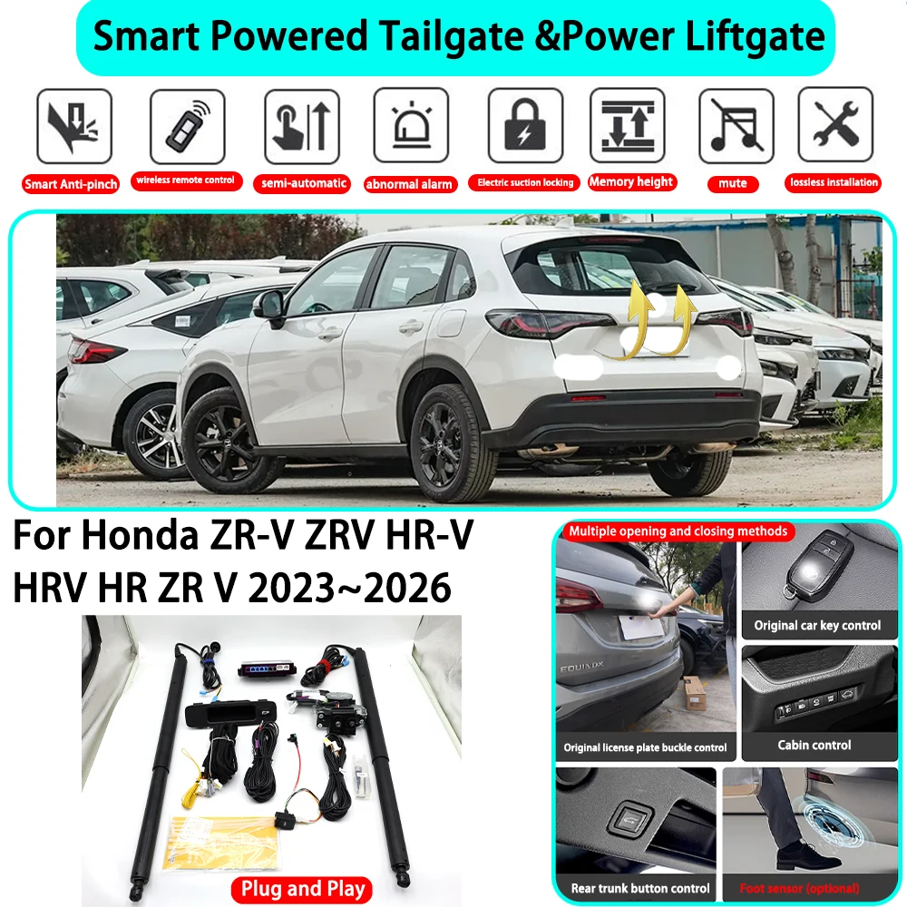 Для Honda ZR-V ZRV HR-V HRV HR ZR V 2023~2026: Комплект электропривода автоматического умного электрического багажника OEM с функцией закрытия ключом
Для Honda ZR-V ZRV HR-V HRV HR ZR V 2023~2026: Комплект электропривода автоматического умного электрического багажника OEM с функцией закрытия ключом