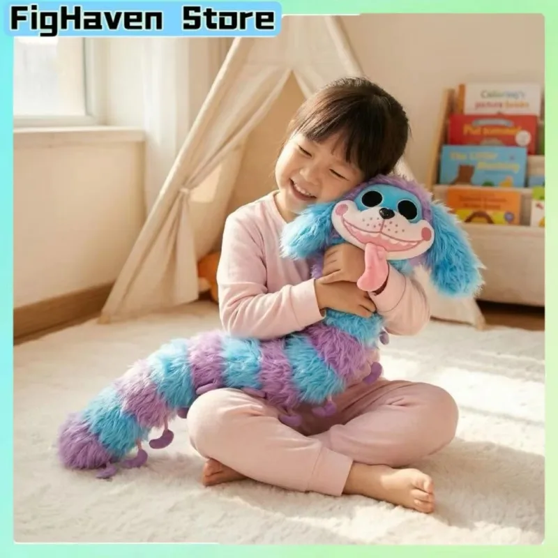 Colorful Striped Long Dog Caterpillar Stuffed Plush Toy Soft Fluffy Hugging Body Pillow Cute Cartoon Doll Gift For Game Fans
Colorful Striped Long Dog Caterpillar Stuffed Plush Toy Soft Fluffy Hugging Body Pillow Cute Cartoon Doll Gift For Game Fans
