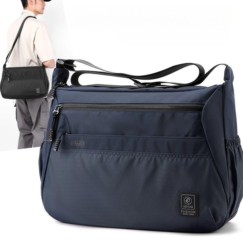 new Fashion Horizontal Large Capacity Crossbody Bag Men's Business Commuter Shoulder Bag Simple and Casual Oxford Messenger Bag
new Fashion Horizontal Large Capacity Crossbody Bag Men's Business Commuter Shoulder Bag Simple and Casual Oxford Messenger Bag