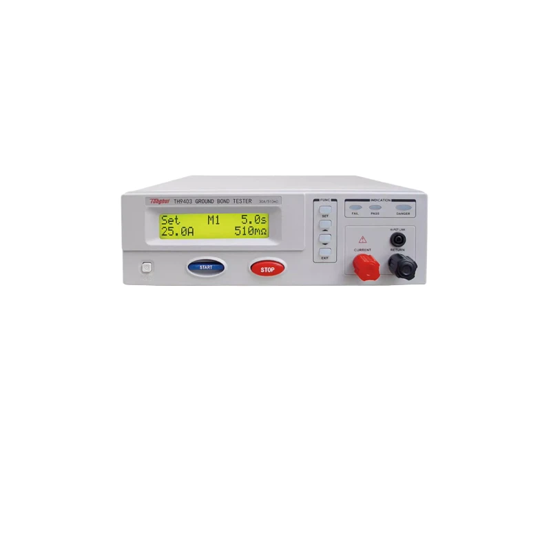 TH9403 Type Withstand Voltage Tester Safety Tester Program-controlled Grounding Resistance Tester
TH9403 Type Withstand Voltage Tester Safety Tester Program-controlled Grounding Resistance Tester