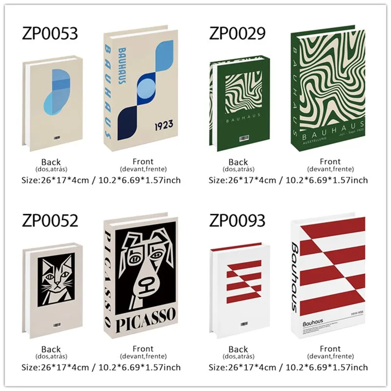 Bauhaus Geometric Color Block Fake Book Luxury Decorative Books Abstract Coffee Table Bedroom Shelf Home Decor Matisse Picasso
Bauhaus Geometric Color Block Fake Book Luxury Decorative Books Abstract Coffee Table Bedroom Shelf Home Decor Matisse Picasso