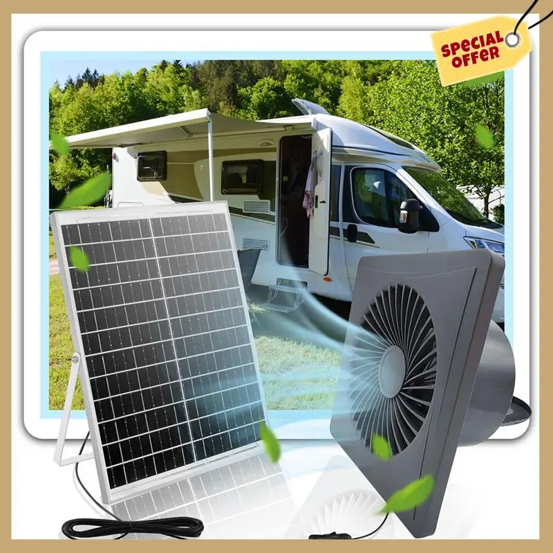 Stable Performance-Ventilation 6-Inch High-Speed Solar Silent Fan With 8W Panel Shed Solar Exhaust Fan For Chicken Coops,Greenho
Stable Performance-Ventilation 6-Inch High-Speed Solar Silent Fan With 8W Panel Shed Solar Exhaust Fan For Chicken Coops,Greenho