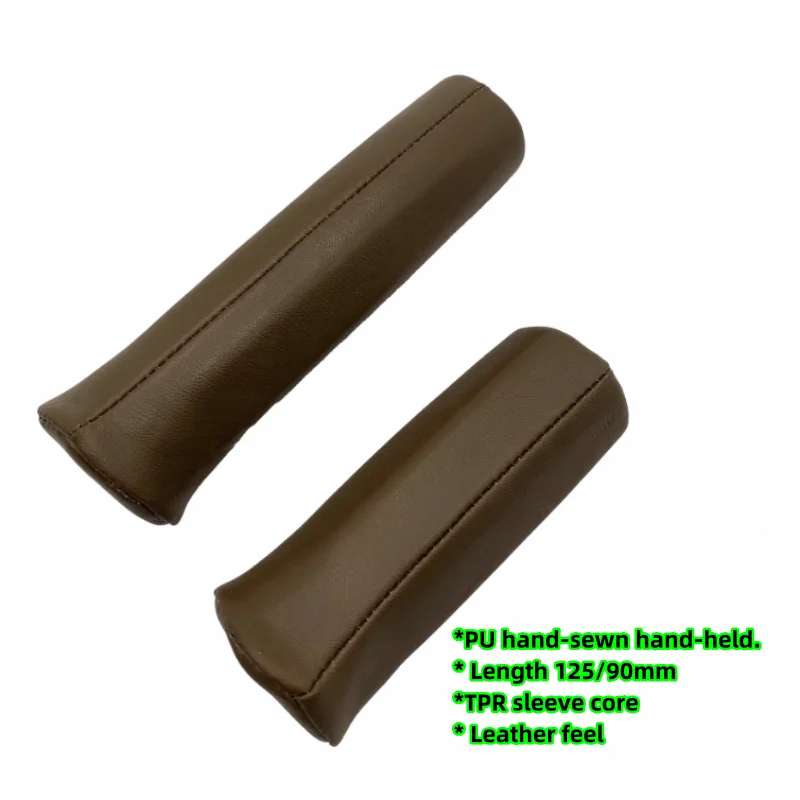 Genuine PU Leather Hand-Sewed Brown Handle Set, Retro Handle, British Length Turn Handle, Customized, Exported to Europe
Genuine PU Leather Hand-Sewed Brown Handle Set, Retro Handle, British Length Turn Handle, Customized, Exported to Europe