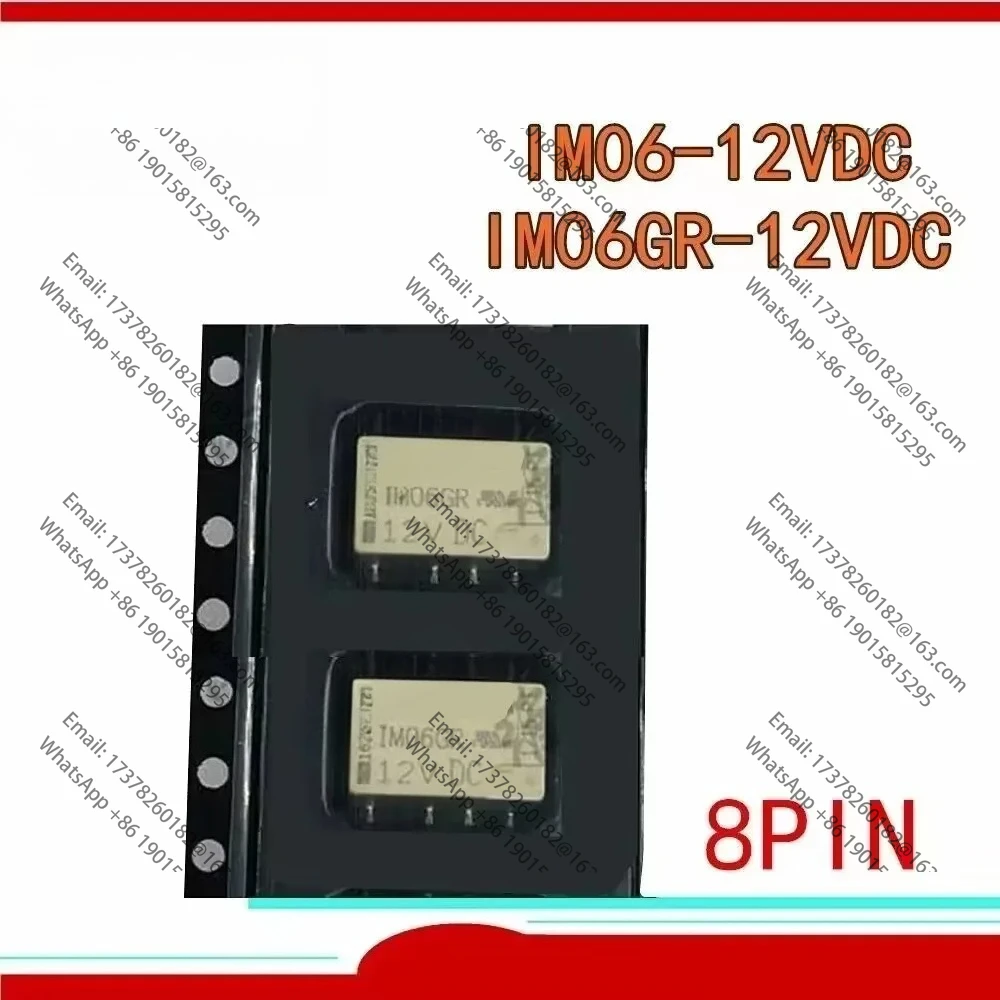 10PCS/LOT 100%Original&New Signal relay IM06 12VDC IM06GR 12V 2-1462037-3 8PIN 2A
10PCS/LOT 100%Original&New Signal relay IM06 12VDC IM06GR 12V 2-1462037-3 8PIN 2A