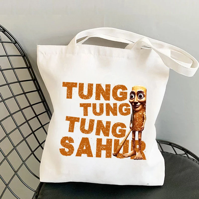 Tung Tung Sahur Meme Canvas Bags Funny Anime Figures Shoulder Bag Boy Girl Fashion Large Capacity Handbag Trendy Stationery Bag
Tung Tung Sahur Meme Canvas Bags Funny Anime Figures Shoulder Bag Boy Girl Fashion Large Capacity Handbag Trendy Stationery Bag