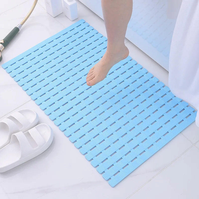1pcs Cuttable Interlocking PVC Bath Mat Hollow Drainage Design Non-slip Shower Floor Rug
1pcs Cuttable Interlocking PVC Bath Mat Hollow Drainage Design Non-slip Shower Floor Rug
