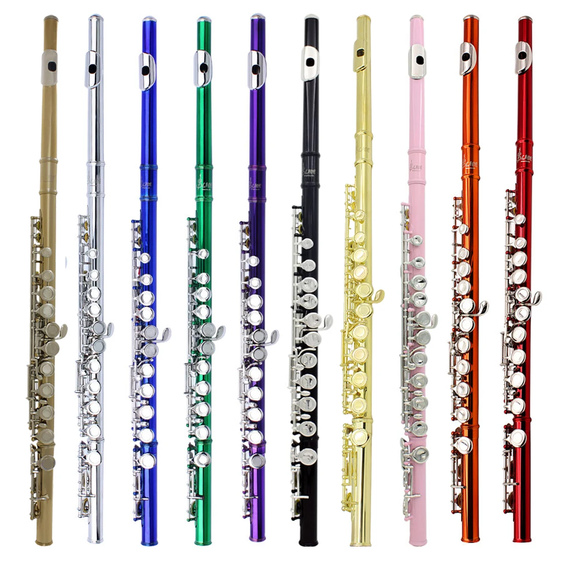 SLADE Flute 16 Closed Open Holes C Key Flute Woodwind Instrument Concert Flute Professional Flute With E key Beginners Set
SLADE Flute 16 Closed Open Holes C Key Flute Woodwind Instrument Concert Flute Professional Flute With E key Beginners Set