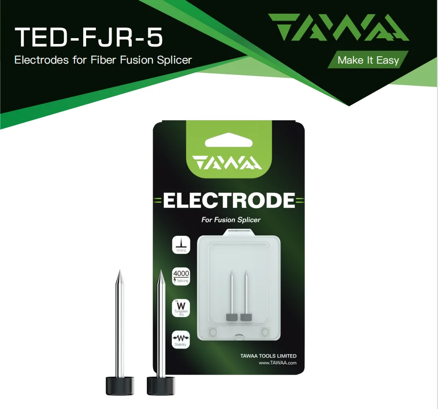Electrodes Optical Fiber NEW Electrodes for ORIENTEK T37/T43;KOMSHINE GX36/GX37 Fiber Electrodes used with Fusion Splicer
Electrodes Optical Fiber NEW Electrodes for ORIENTEK T37/T43;KOMSHINE GX36/GX37 Fiber Electrodes used with Fusion Splicer