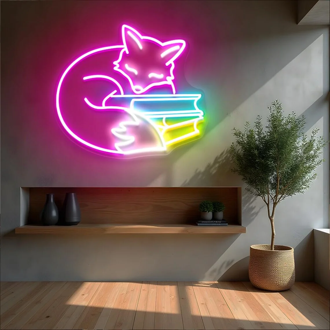 Fox Sleep On Book Neon Sign, Fox Sleep On Book, Animal Neon Sign, Librarian Gift, Fox Book Wall Decor, Art Neon Sign
Fox Sleep On Book Neon Sign, Fox Sleep On Book, Animal Neon Sign, Librarian Gift, Fox Book Wall Decor, Art Neon Sign