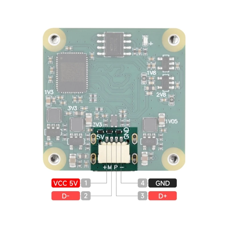 Q22A 12MP USB Camera Integrated Microphone Not Distortion Lens for Live Streaming