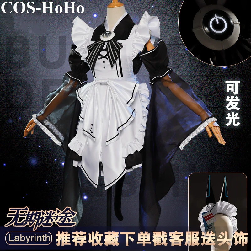 COS-HoHo Anime Path To Nowhere Labyrinth Game Suit Lovely Maid Dress Uniform Cosplay Costume Halloween Party Outfit Women
COS-HoHo Anime Path To Nowhere Labyrinth Game Suit Lovely Maid Dress Uniform Cosplay Costume Halloween Party Outfit Women