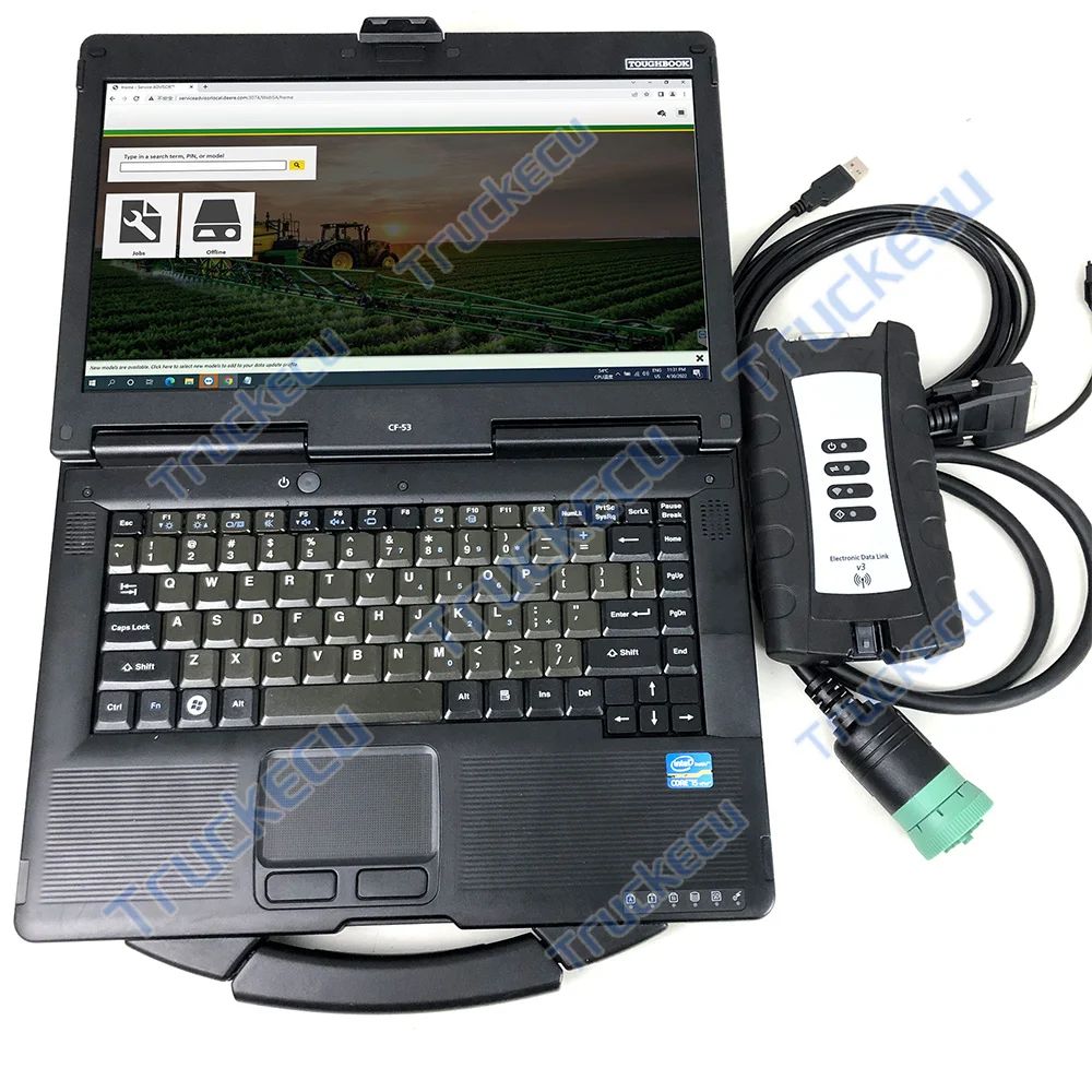 V5.3 AG CF JD EDL Electronic Data Link V3 Service EDL V3 Advisor сельскохозяйственное строительное оборудование диагностика + ноутбукcf53
V5.3 AG CF JD EDL Electronic Data Link V3 Service EDL V3 Advisor сельскохозяйственное строительное оборудование диагностика + ноутбукcf53