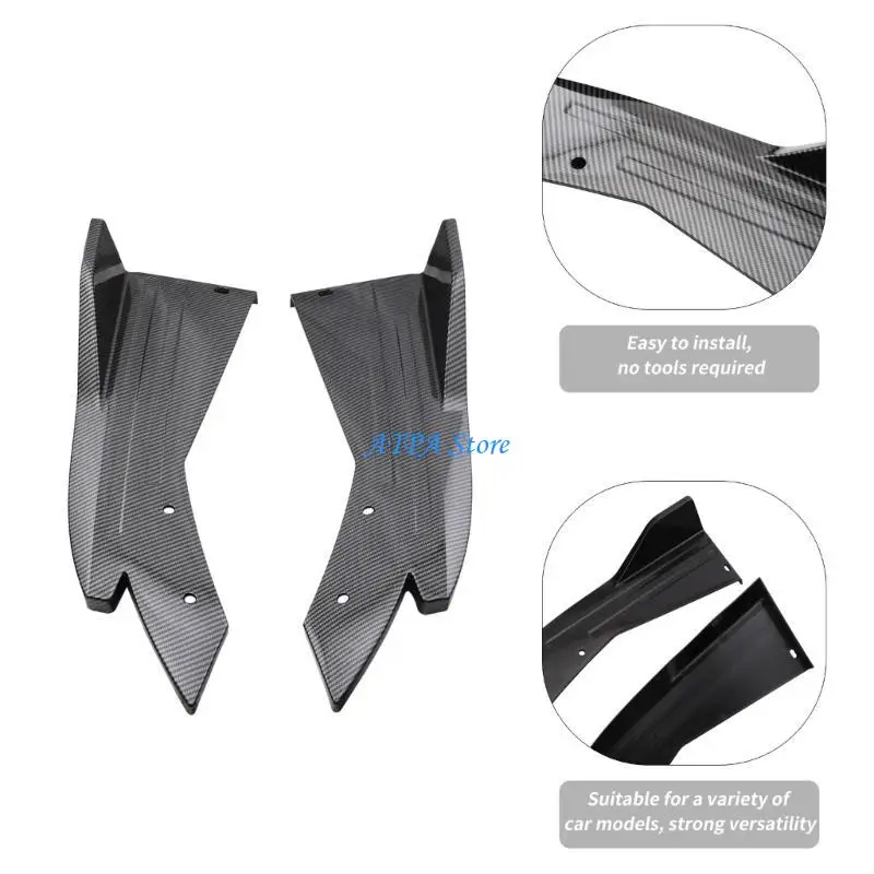 U13C Rear Bumper Spoiler Lip with Screws Canard Diffuser Wing
U13C Rear Bumper Spoiler Lip with Screws Canard Diffuser Wing