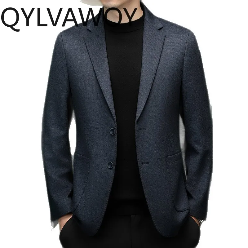 QYLVAWOY 80% Wool Blazer Masculino Autumn Winter Man Jacket Cashmere Coat Thicken Blazers for Man High-quality Business Casual
QYLVAWOY 80% Wool Blazer Masculino Autumn Winter Man Jacket Cashmere Coat Thicken Blazers for Man High-quality Business Casual