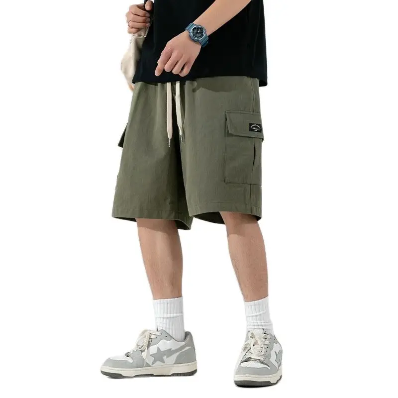 New Mens Cargo Shorts Summer Baggy Knee Length Shorts Casual Loose Clothes Straight Wide Leg Multi Pockets Sports Basketball
New Mens Cargo Shorts Summer Baggy Knee Length Shorts Casual Loose Clothes Straight Wide Leg Multi Pockets Sports Basketball