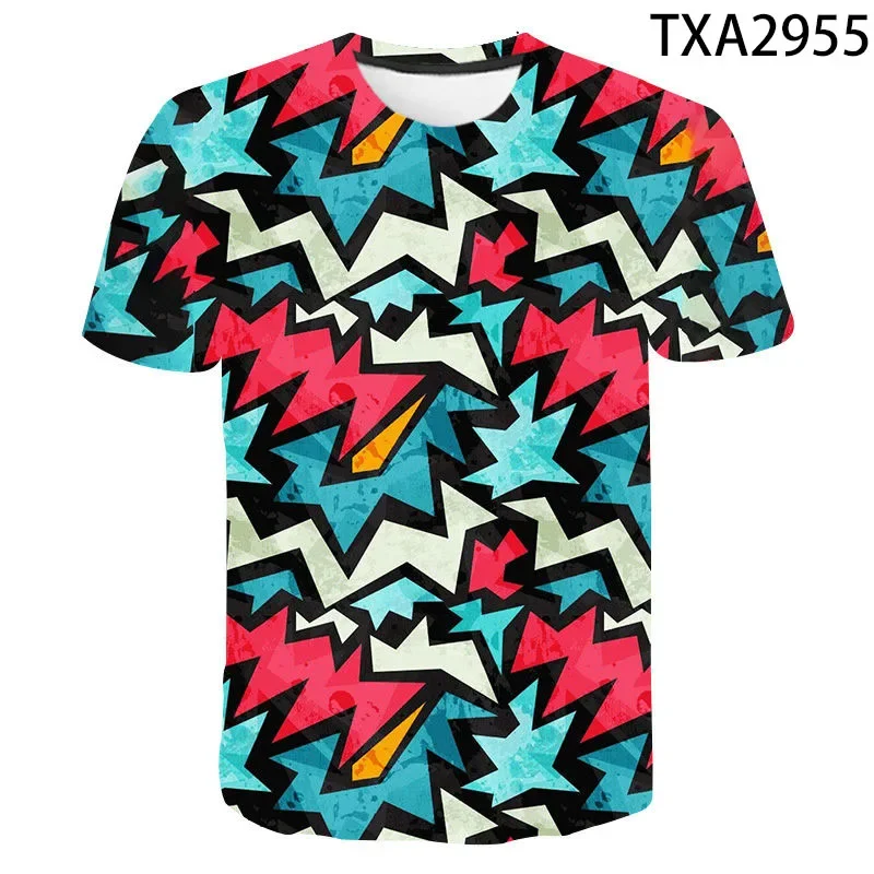 Hot Cartoon Graffiti 3D Printed T-shirt Summer Street Fashion Crewneck Children's Oversized Short-sleeved Top for Men and Women
Hot Cartoon Graffiti 3D Printed T-shirt Summer Street Fashion Crewneck Children's Oversized Short-sleeved Top for Men and Women