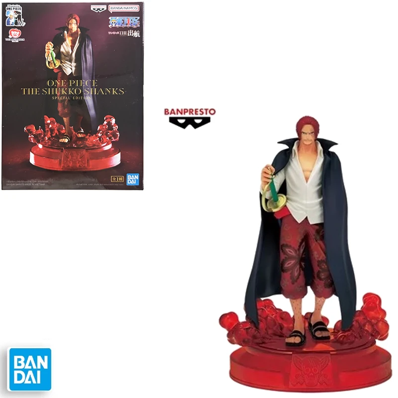 Оригинал в наличии Bandai Banpresto, аниме ONE PIECE THE SHUKKO-SHANKS Shanks, экшн-фигурка, модель игрушки для мальчиков и девочек, детский подарок DT
Оригинал в наличии Bandai Banpresto, аниме ONE PIECE THE SHUKKO-SHANKS Shanks, экшн-фигурка, модель игрушки для мальчиков и девочек, детский подарок DT