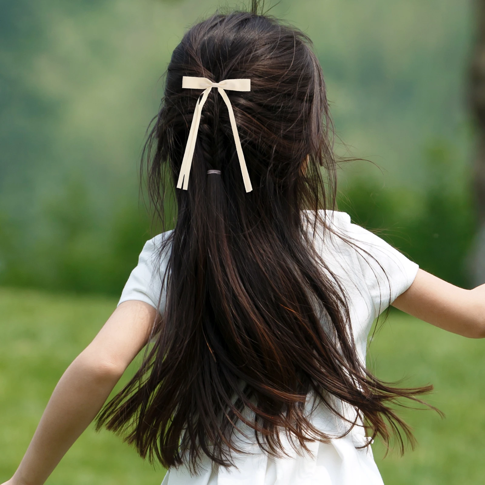 8pcs Ribbon Barrettes Metal Claw Clips Tassel Bows Long Tail Hair Accessories Bowknot Design Soft Durable Stylish Hair Clips For
8pcs Ribbon Barrettes Metal Claw Clips Tassel Bows Long Tail Hair Accessories Bowknot Design Soft Durable Stylish Hair Clips For