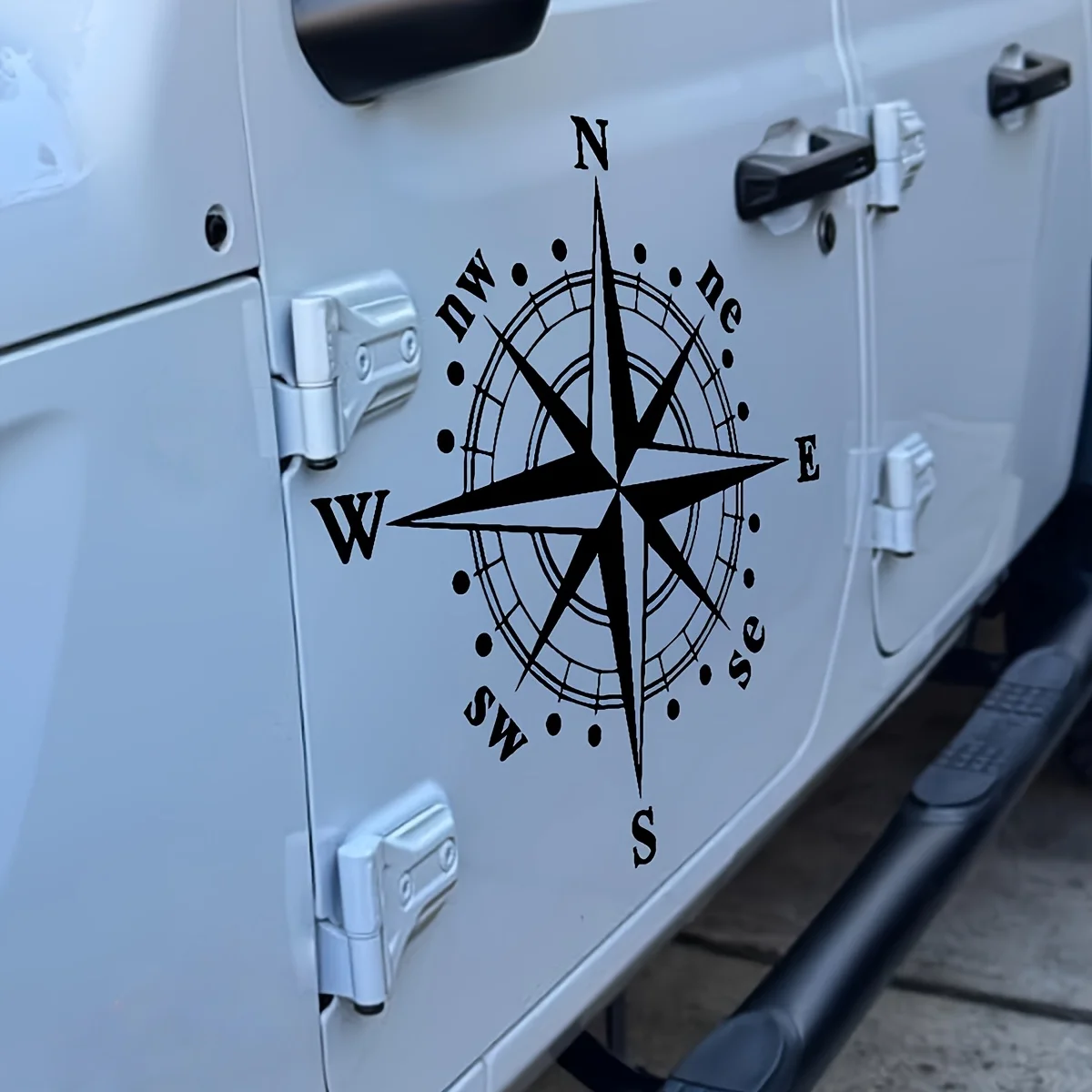 1pc Compass Auto Sticker For Door Decor Cars Decal Weatherproof Auto Styling Cartoon Car Stickers Car Accessories
1pc Compass Auto Sticker For Door Decor Cars Decal Weatherproof Auto Styling Cartoon Car Stickers Car Accessories