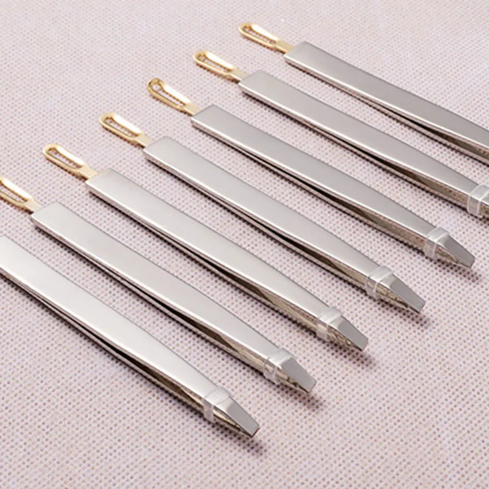 2Pcs Stainless Steel Eyebrow Tweezers Dual-Use Flat Mouth Clip for Trimming Shaping Brows Applying False Lashes Double Eyelid
2Pcs Stainless Steel Eyebrow Tweezers Dual-Use Flat Mouth Clip for Trimming Shaping Brows Applying False Lashes Double Eyelid