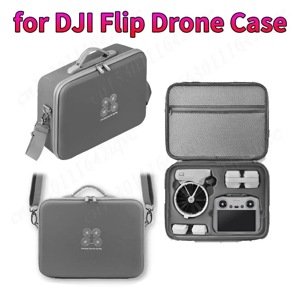 Портативный чехол для переноски DJI Flip Drone, дорожная сумка для хранения, устойчивый к падению защитный дорожный чехол, противоударный защитный чехол
Портативный чехол для переноски DJI Flip Drone, дорожная сумка для хранения, устойчивый к падению защитный дорожный чехол, противоударный защитный чехол