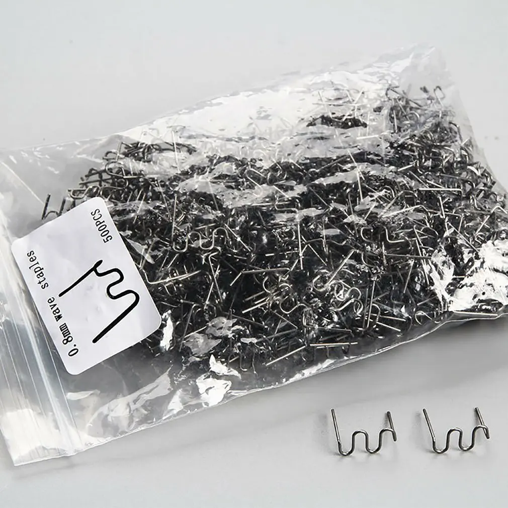 100Pcs Hot Stapler Plastic Repair Standard Pre Cut Wave Staples Bumper Bodywork Repairs 0.8mm Wave Staples Stainless Steel
100Pcs Hot Stapler Plastic Repair Standard Pre Cut Wave Staples Bumper Bodywork Repairs 0.8mm Wave Staples Stainless Steel