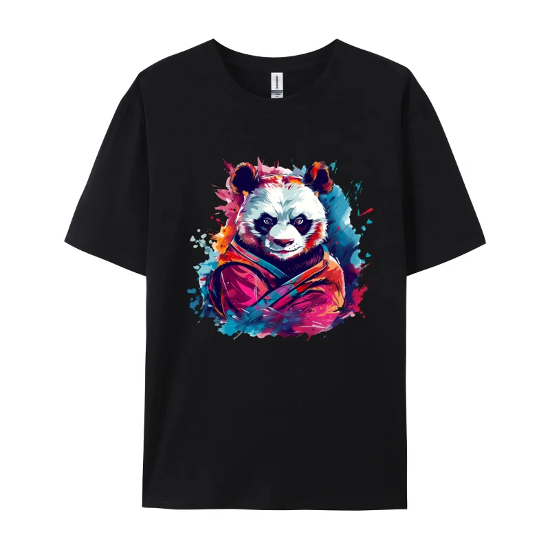 Wholesale Curious Panda In Colorful Surroundings looking up Tshirts Round Neck 100% Cotton Men's Tees Funny Tee Shirts
Wholesale Curious Panda In Colorful Surroundings looking up Tshirts Round Neck 100% Cotton Men's Tees Funny Tee Shirts
