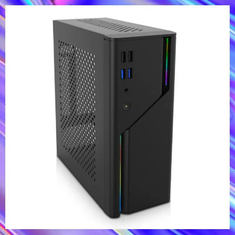 A09R Мини-компьютер Настольный пустой корпус 5 В ARGB Панель 4 USB Поддержка Маленький источник питания 1U Основная плата Itx
A09R Мини-компьютер Настольный пустой корпус 5 В ARGB Панель 4 USB Поддержка Маленький источник питания 1U Основная плата Itx