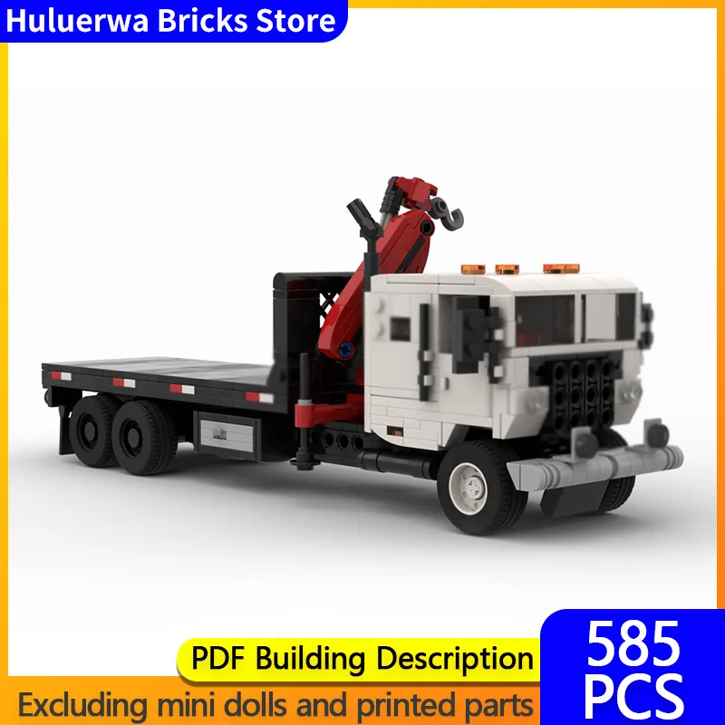 Speed Racing Car Model MOC Building Bricks Heavy-Duty Flatbed Truck Modular Technology Gifts Holiday Assemble Children Toys Suit
Speed Racing Car Model MOC Building Bricks Heavy-Duty Flatbed Truck Modular Technology Gifts Holiday Assemble Children Toys Suit