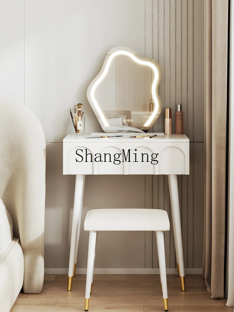 LXY solid wood cream wind bedroom small dresser modern simple master bedroom makeup table
LXY solid wood cream wind bedroom small dresser modern simple master bedroom makeup table