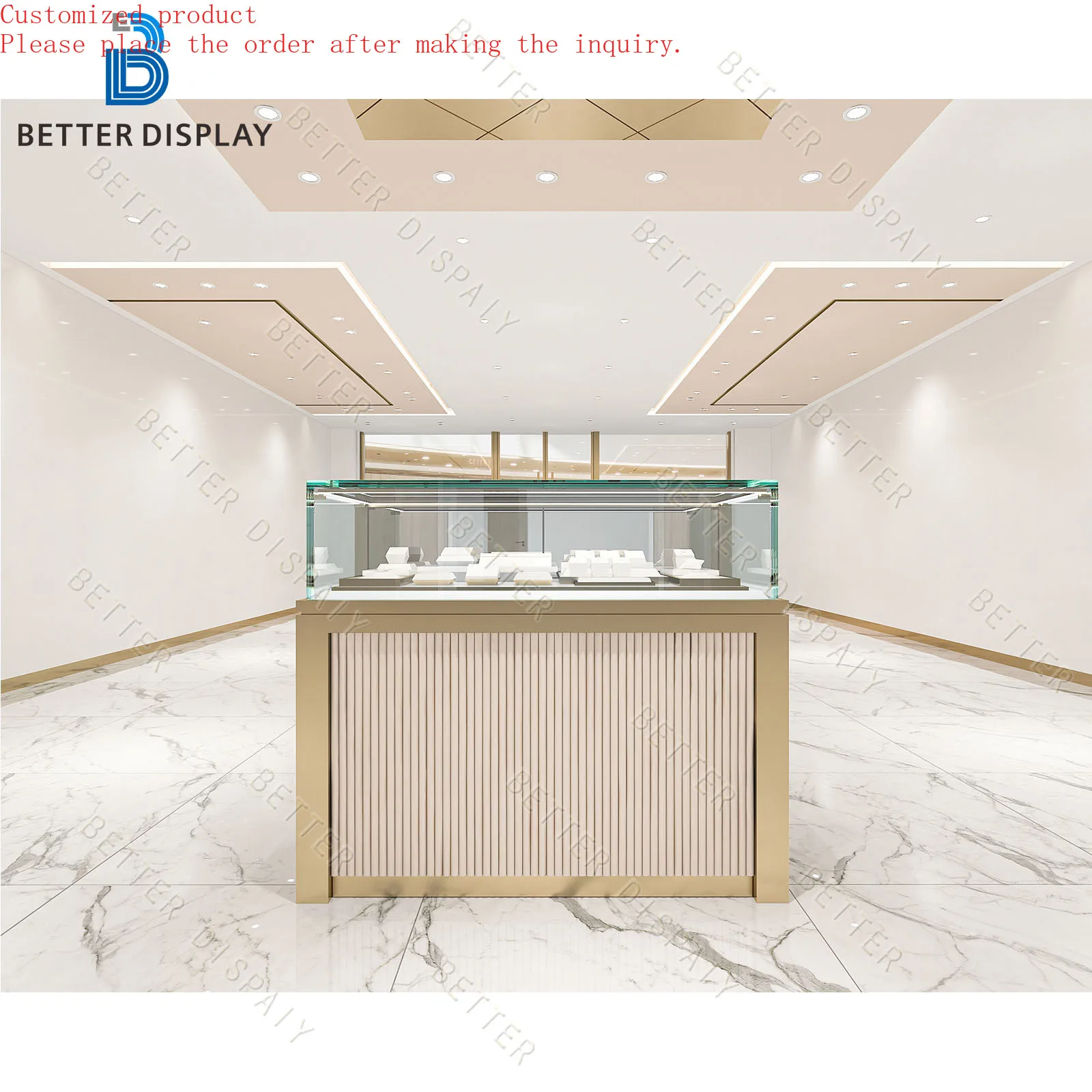 Custom.Luxury Beautiful Style Jewelry Showcase Manufacture Jewelry Display Counter Jewelry Display Cabinet Showcase
Custom.Luxury Beautiful Style Jewelry Showcase Manufacture Jewelry Display Counter Jewelry Display Cabinet Showcase