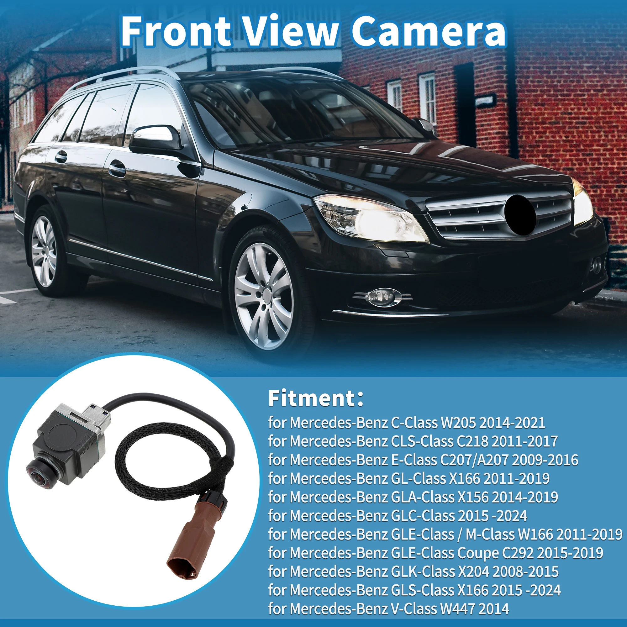 UXCELL Front View Park Assist Camera for Mercedes-Benz W205 W207 W166 X166 W212 W218
UXCELL Front View Park Assist Camera for Mercedes-Benz W205 W207 W166 X166 W212 W218