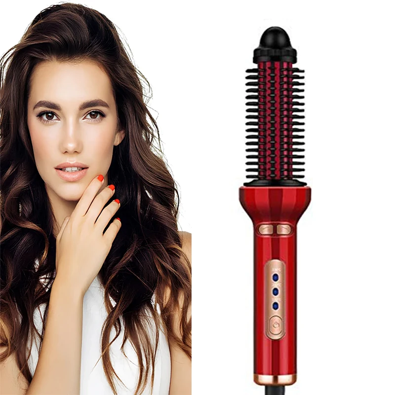 Portable quick-heating ion spiral curling iron, automatic curling comb, charging styling tool, hair rod brush, salon tool
Portable quick-heating ion spiral curling iron, automatic curling comb, charging styling tool, hair rod brush, salon tool