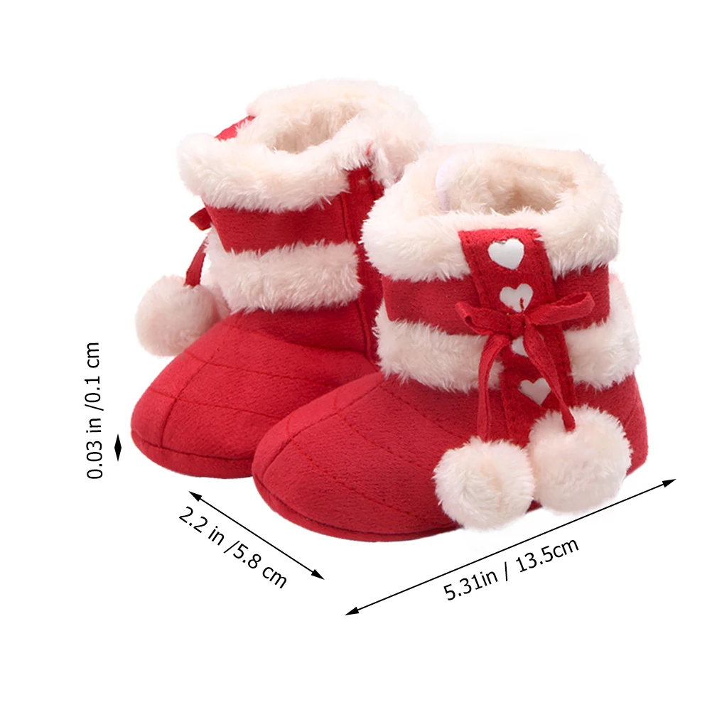 Christmas Boots Baby Shoes Prewalkers Cotton Toddler Winter Shoes Soft Sole Infants Booties Newborn Girl Boy
Christmas Boots Baby Shoes Prewalkers Cotton Toddler Winter Shoes Soft Sole Infants Booties Newborn Girl Boy